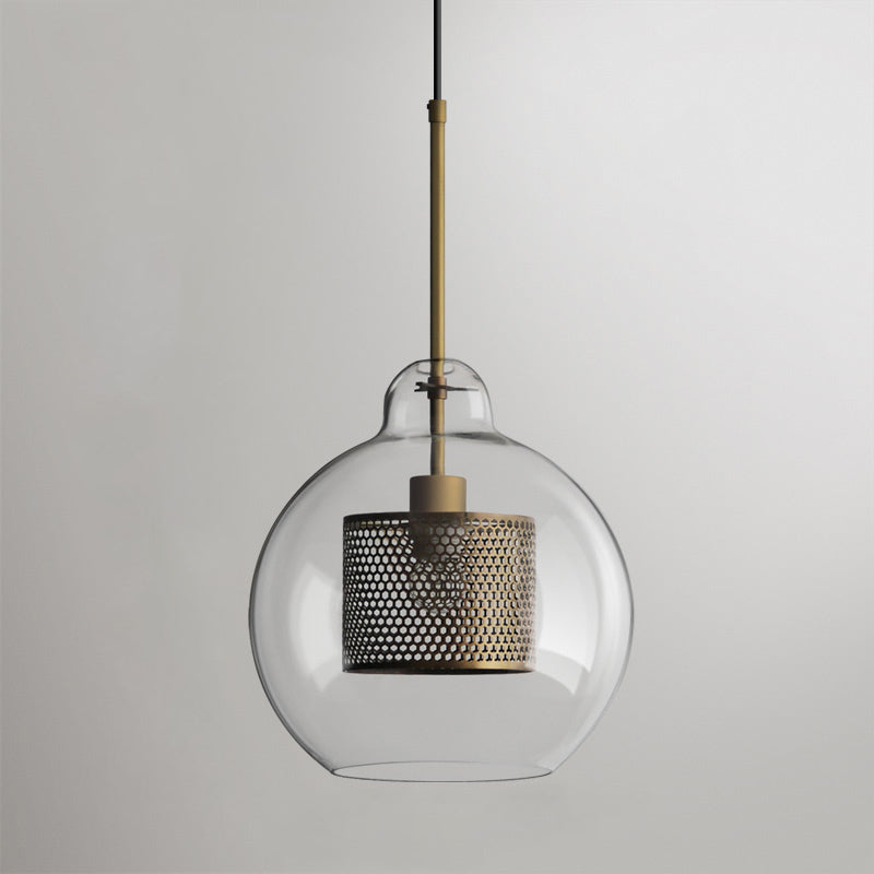 Lustra Pendant Lamp Chiswick Glass for Living Room - Letslighting