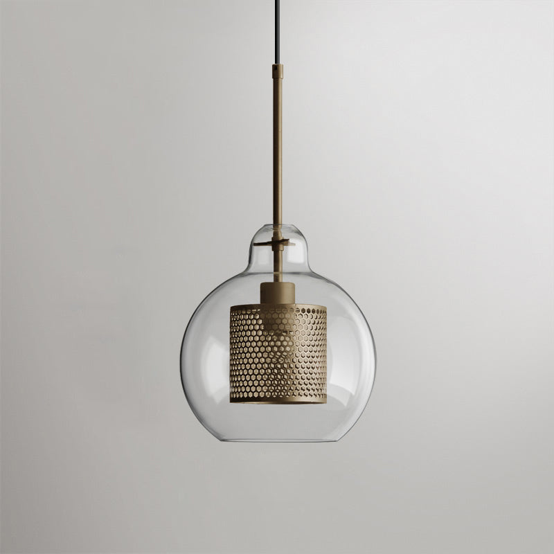Lustra Pendant Lamp Chiswick Glass for Living Room - Letslighting