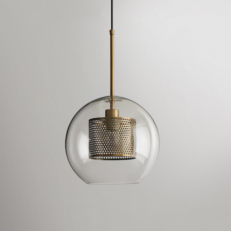 Lustra Pendant Lamp Chiswick Glass for Living Room - Letslighting