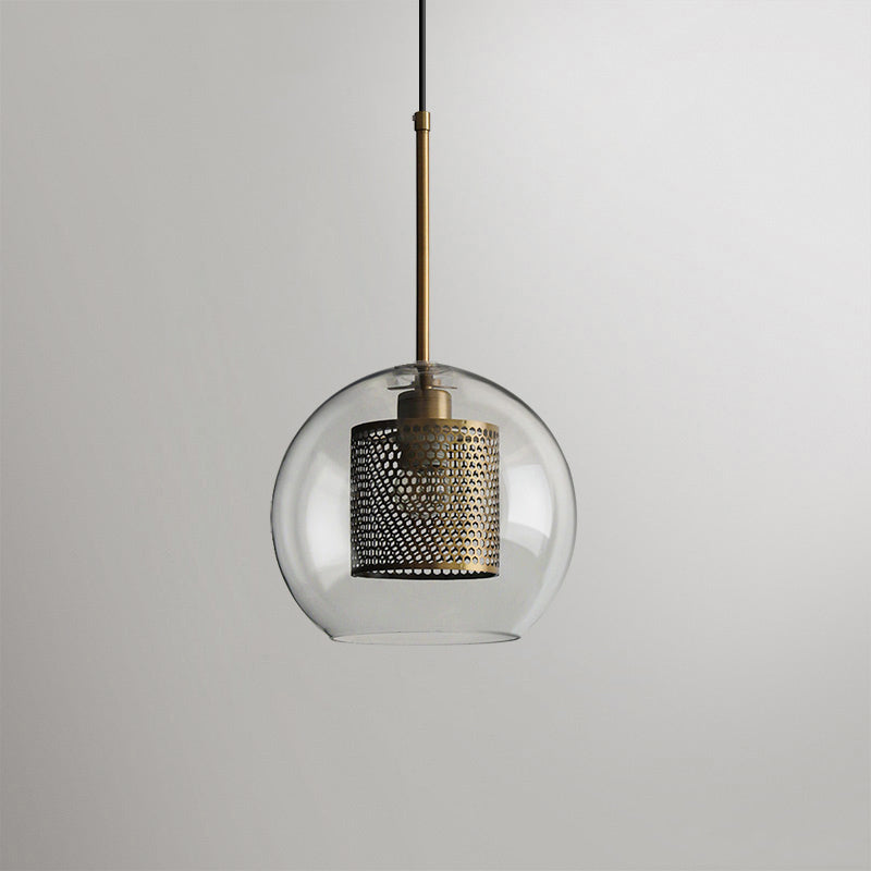 Lustra Pendant Lamp Chiswick Glass for Living Room - Letslighting