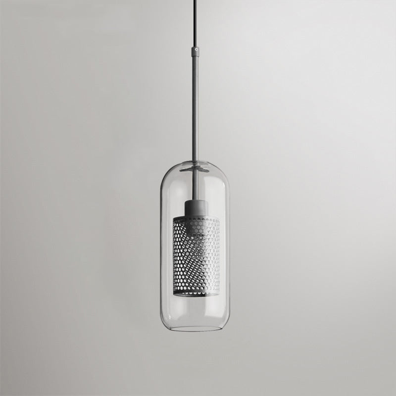 Lustra Pendant Lamp Chiswick Glass for Living Room - Letslighting