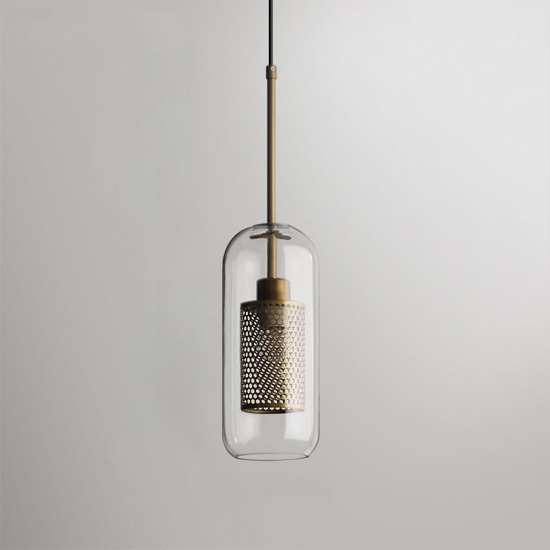 Lustra Pendant Lamp Chiswick Glass for Living Room - Letslighting