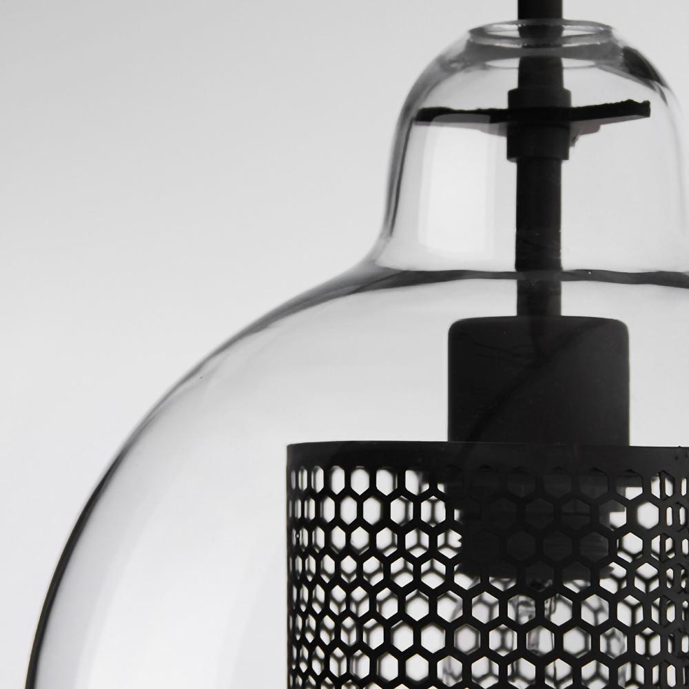 Lustra Pendant Lamp Chiswick Glass for Living Room - Letslighting