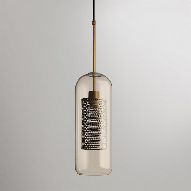 Lustra Pendant Lamp Chiswick Glass for Living Room - Letslighting