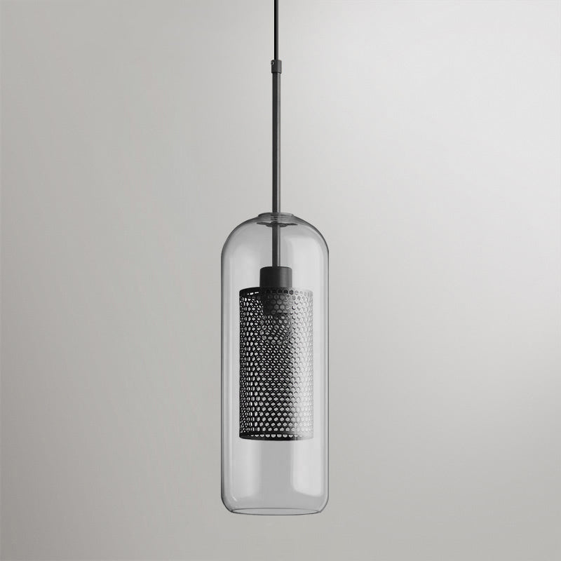 Lustra Pendant Lamp Chiswick Glass for Living Room - Letslighting