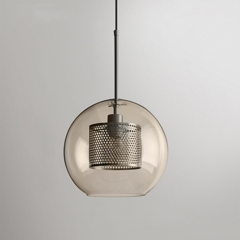 Lustra Pendant Lamp Chiswick Glass for Living Room - Letslighting