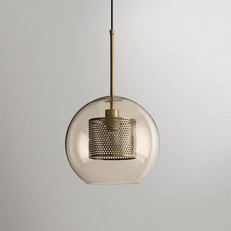 Lustra Pendant Lamp Chiswick Glass for Living Room - Letslighting
