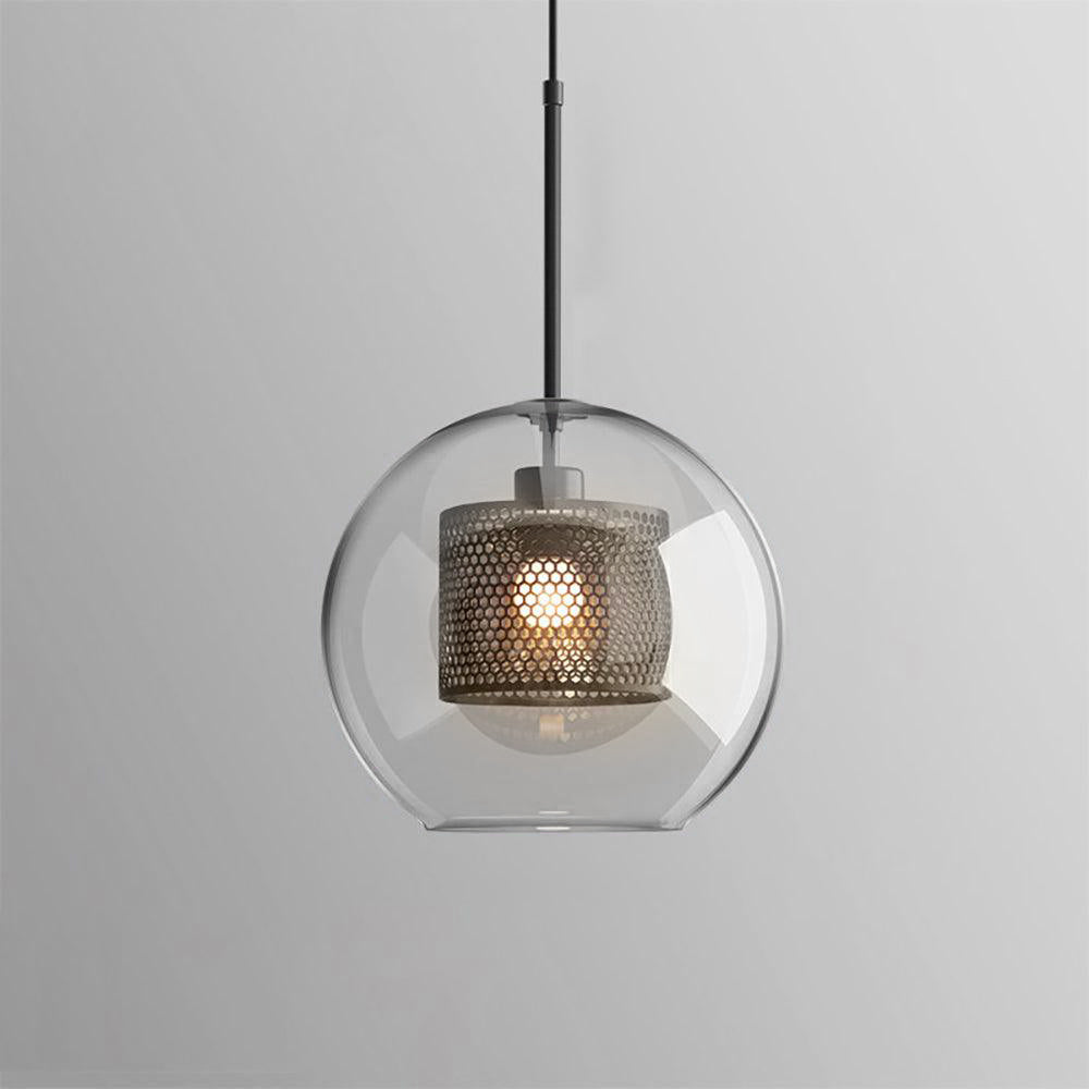 Lustra Pendant Lamp Chiswick Glass for Living Room - Letslighting