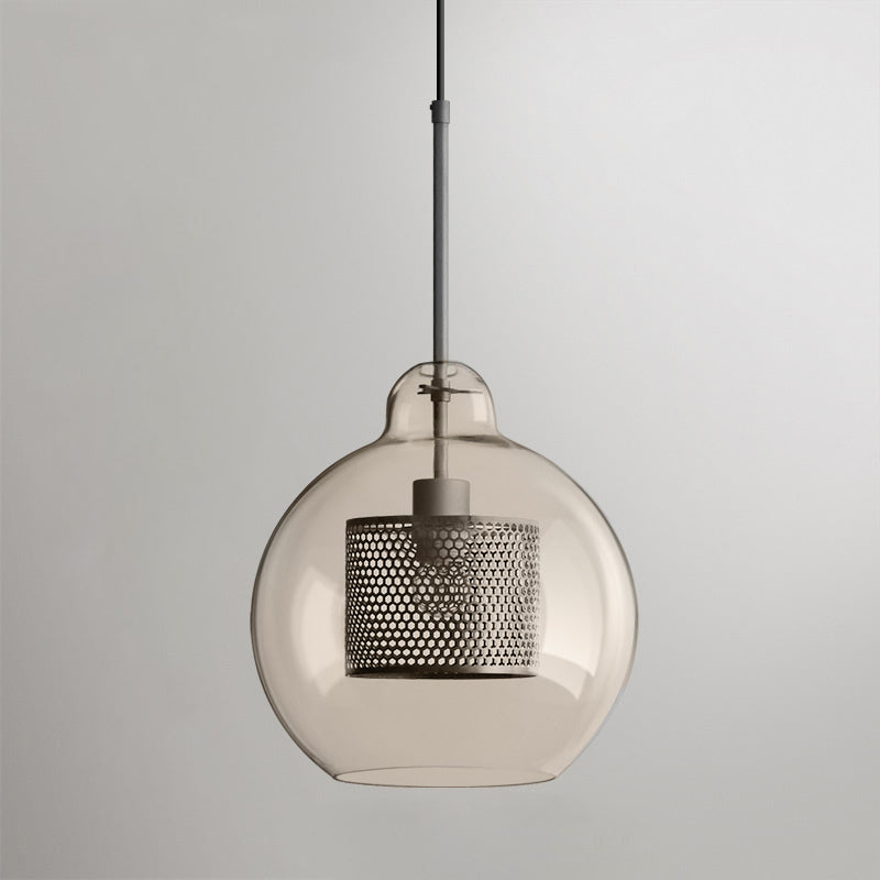 Lustra Pendant Lamp Chiswick Glass for Living Room - Letslighting