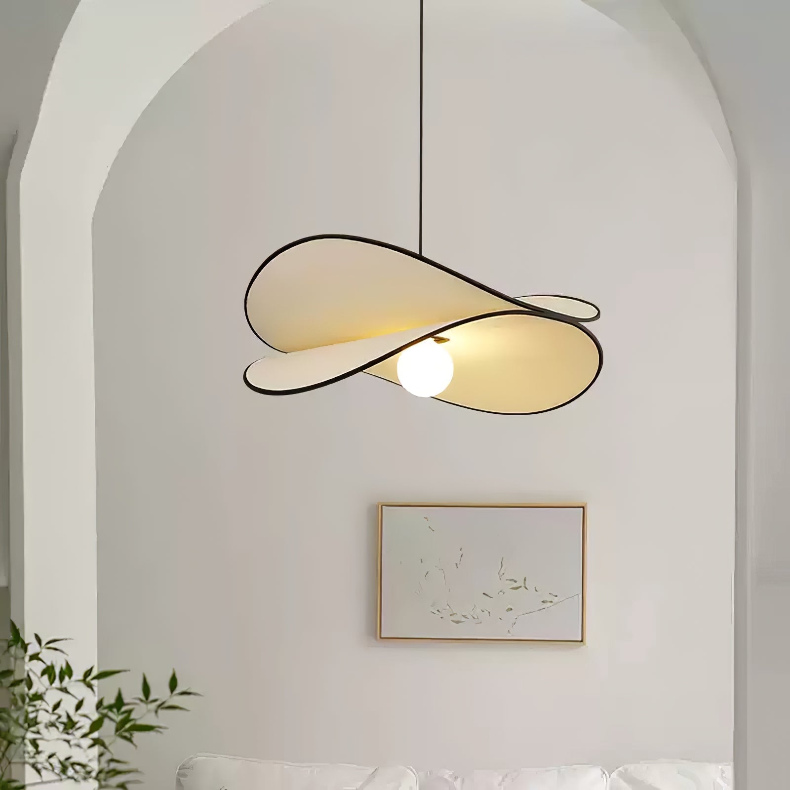 Lioran Fabric Artistic Pendant Lamp - Letslighting