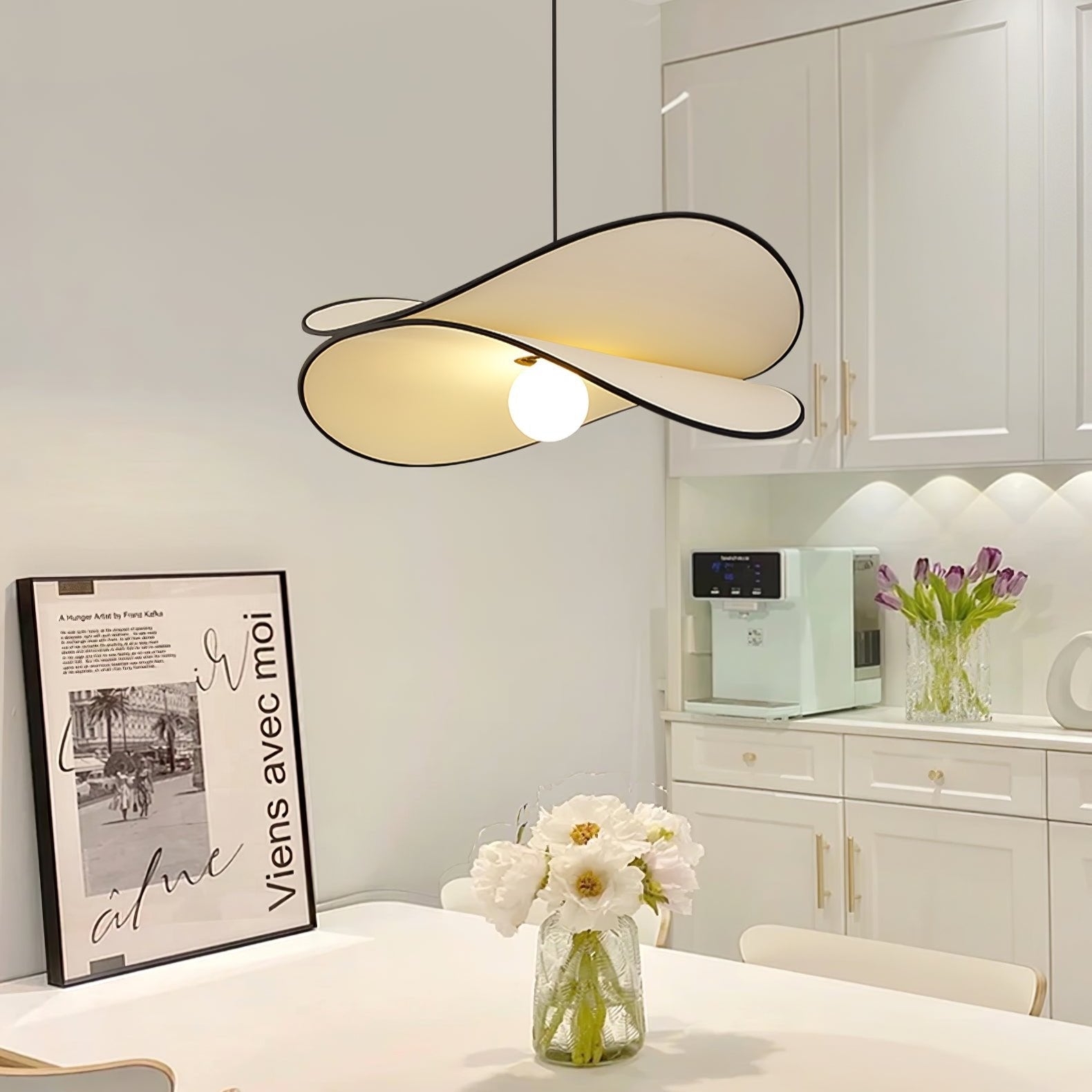 Lioran Fabric Artistic Pendant Lamp - Letslighting
