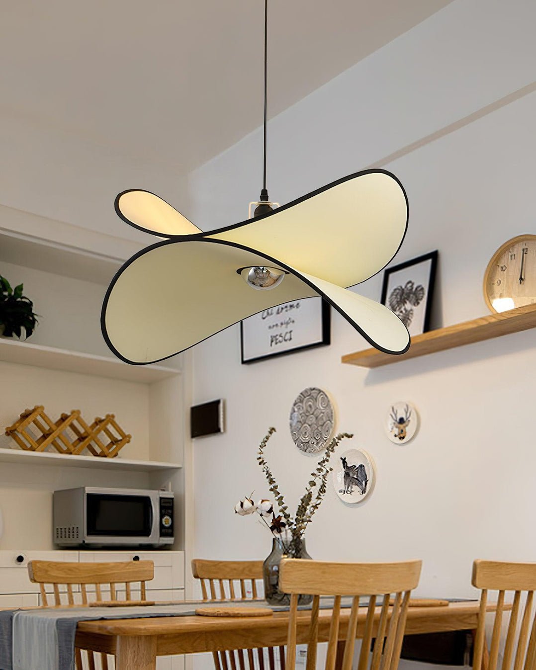 Lioran Fabric Artistic Pendant Lamp - Letslighting