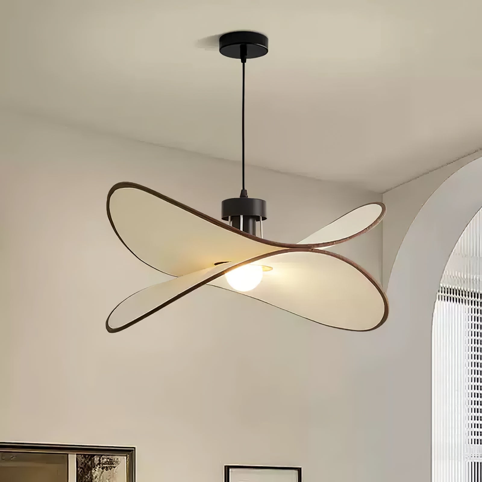 Lioran Fabric Artistic Pendant Lamp - Letslighting