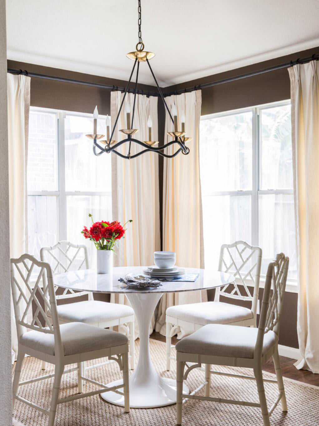 Shine Vintage Industrial Brass Chandelier - Letslighting