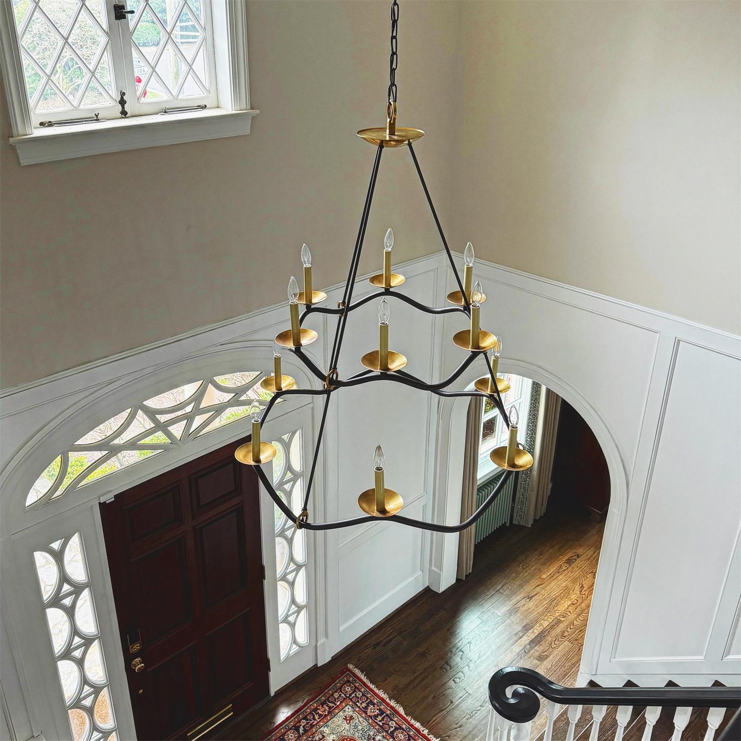 Juvin Two-Tier Candle Chandelier - Letslighting