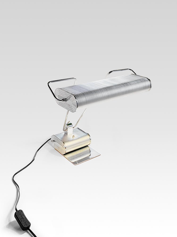 Chrome Modern Metal Table Lamp
