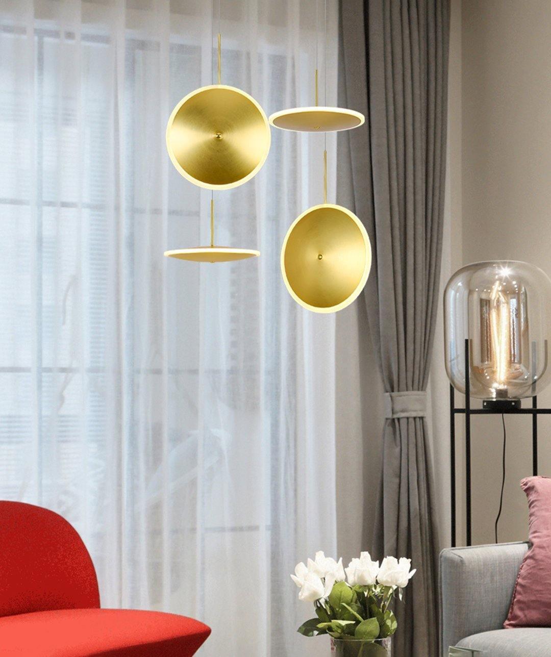 Uvenisra Modern Minimalist Dish Pendant Light - Letslighting