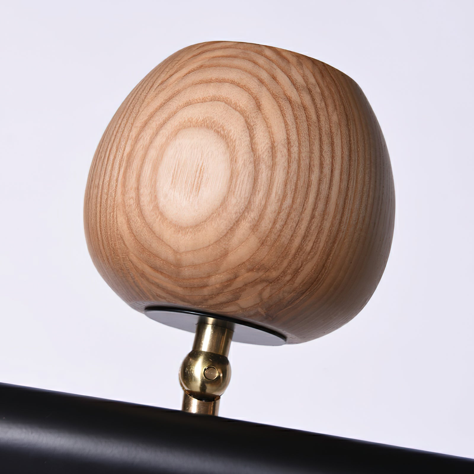 Avelira Rustic Wood Globe Linear Pendant Light - Letslighting