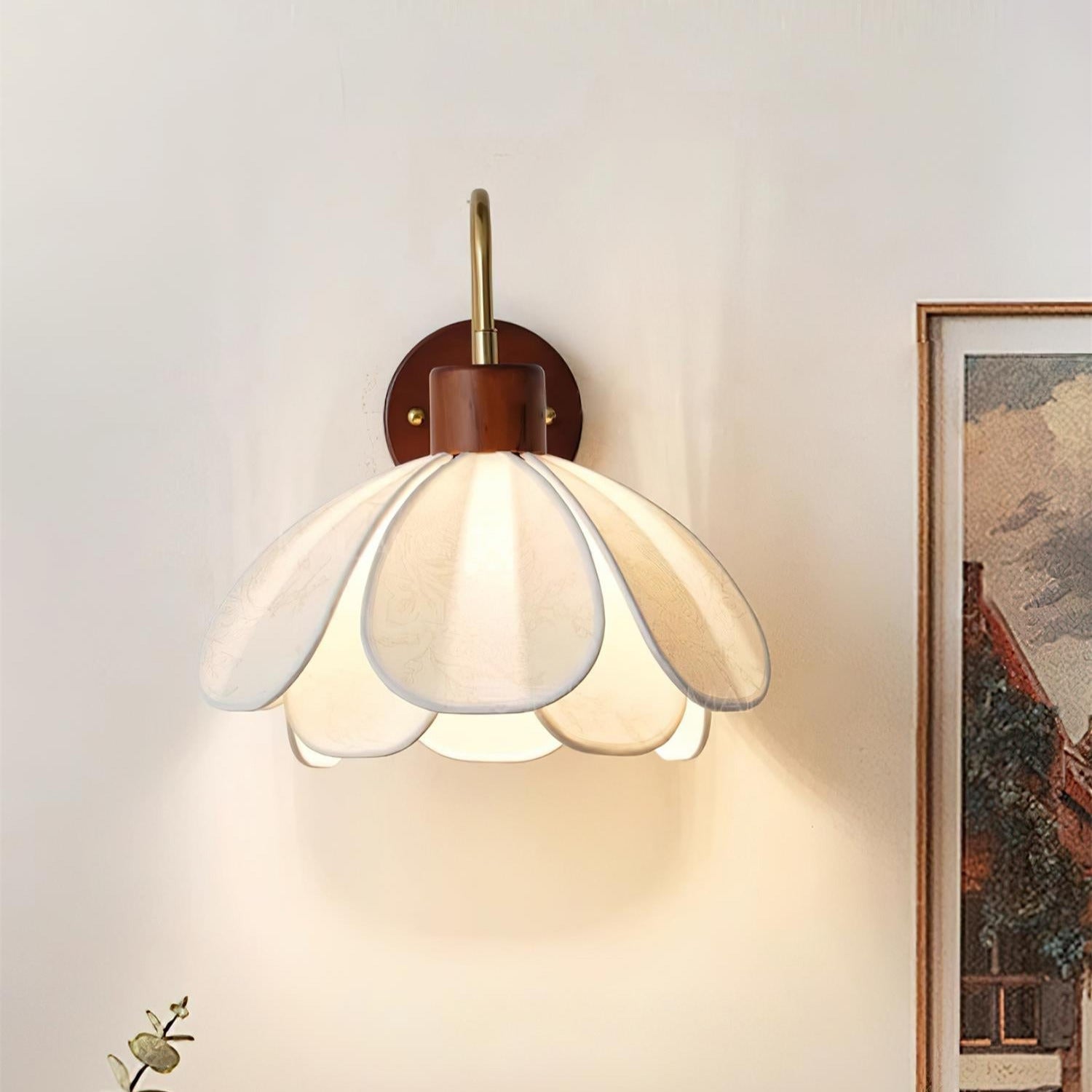 Ritta Vintage Floral Wall Lamp - Letslighting