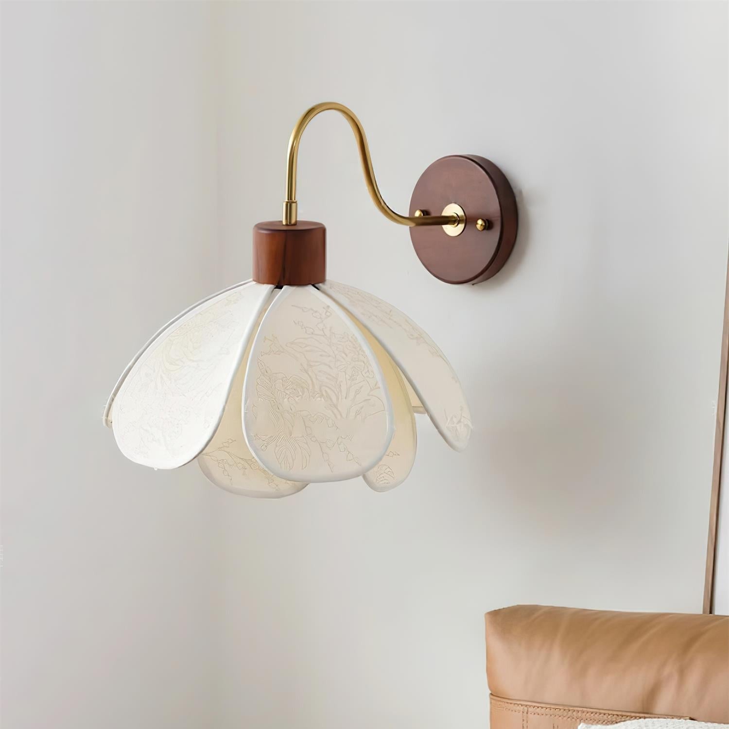 Ritta Vintage Floral Wall Lamp - Letslighting
