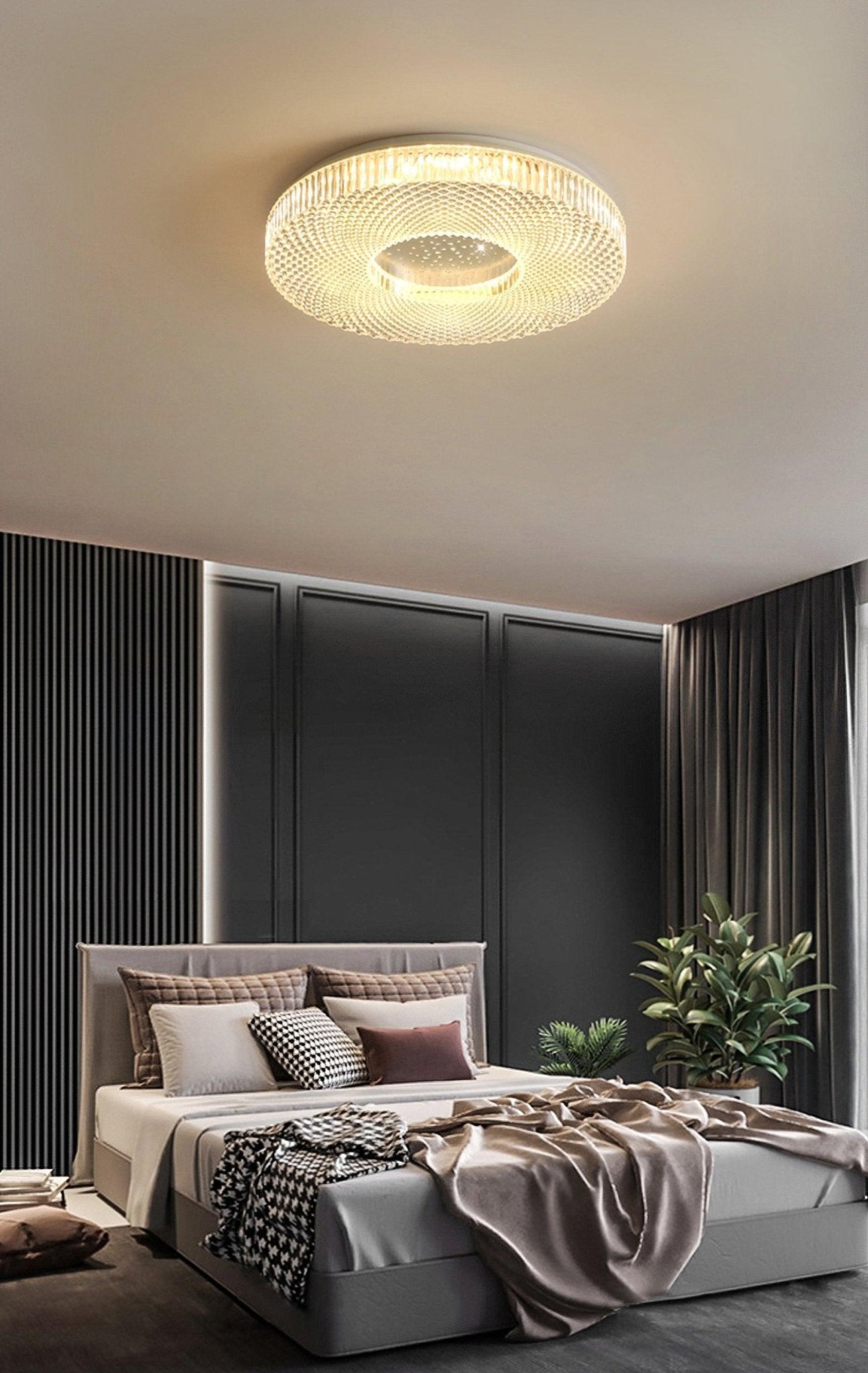 Lustra Ceiling Lamp Acrylic LED Luxury for Living Room - Letslighting