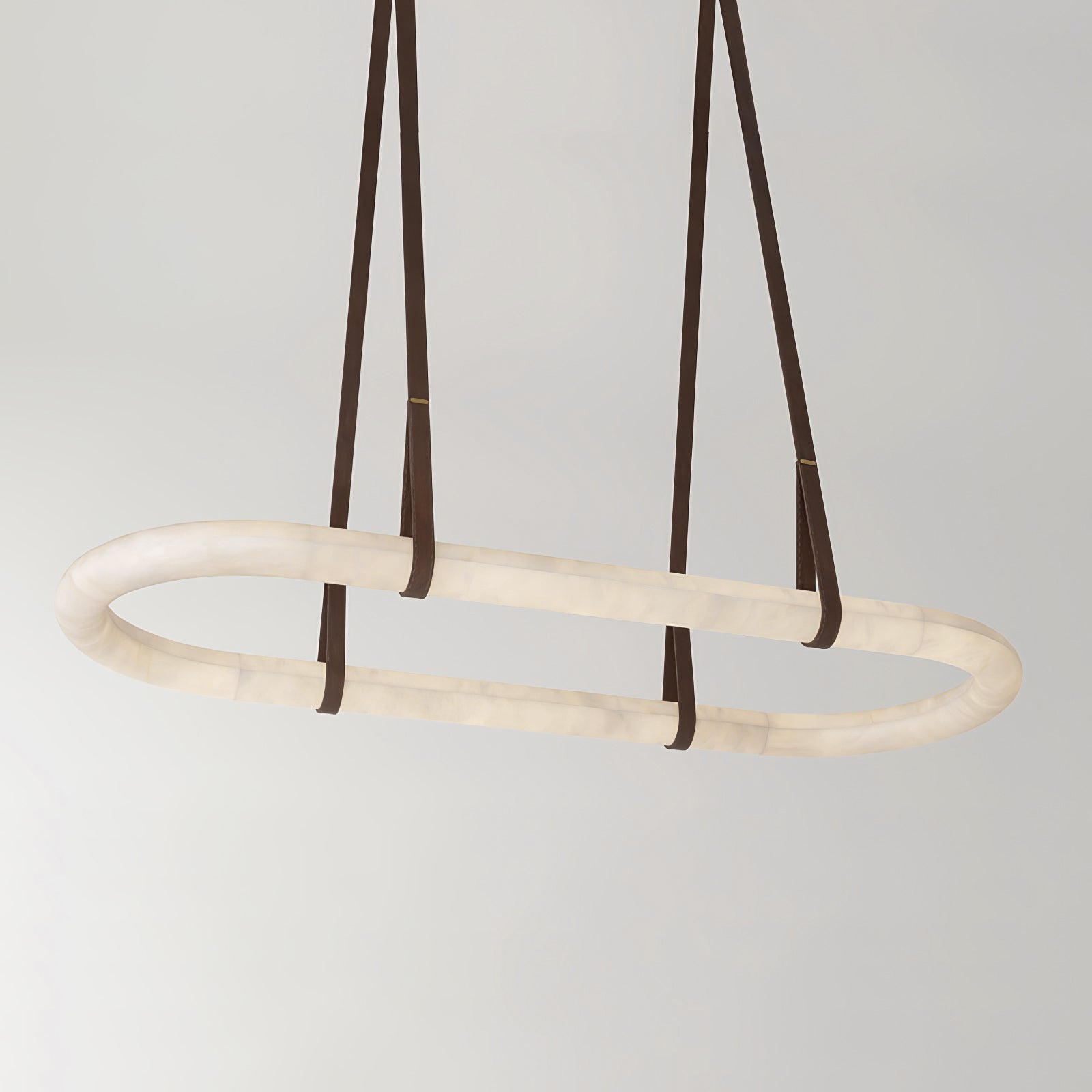 Vista Modern Minimalist Art Alabaster Chandelier - Letslighting