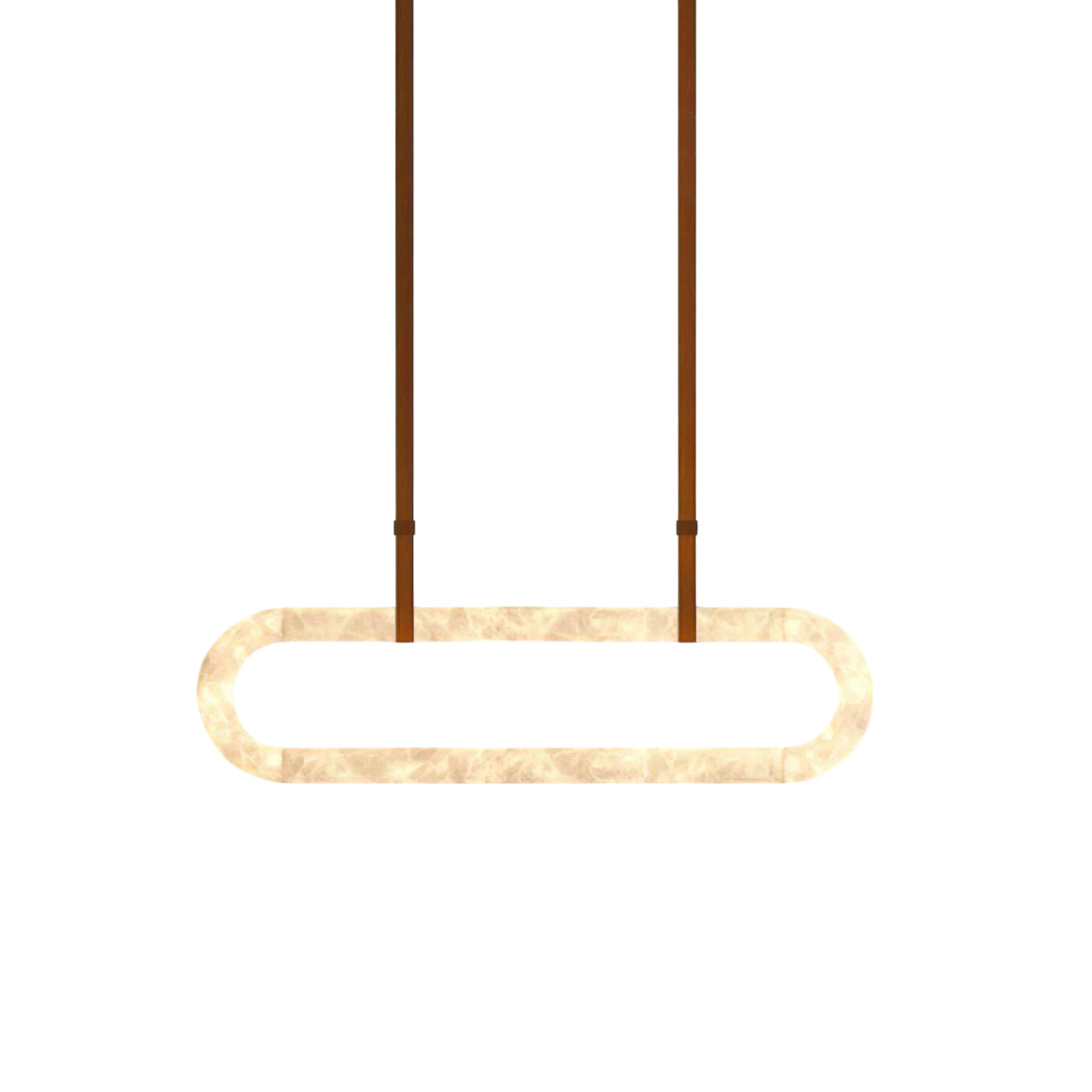 Vista Modern Minimalist Art Alabaster Chandelier - Letslighting