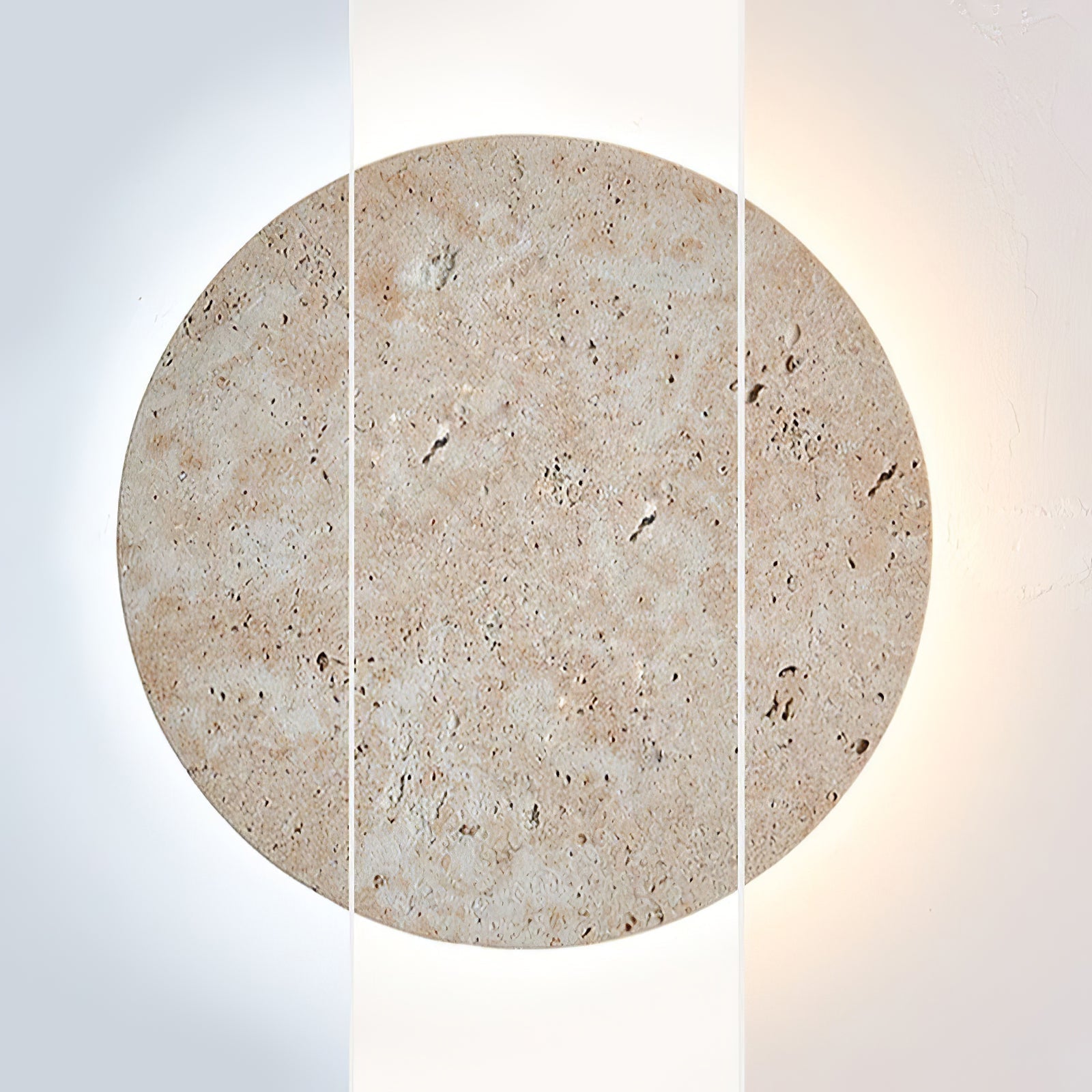 Aurzoren Minimalist Travertine Wall Light - Letslighting