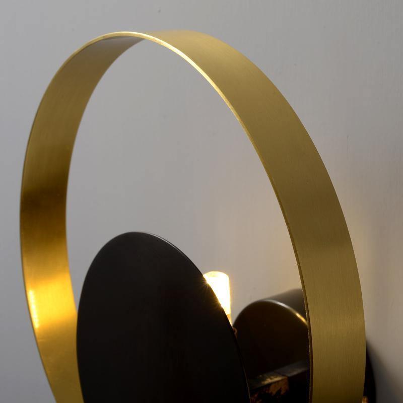 Erliren Modern Minimalist Circle Wall Lamp - Letslighting