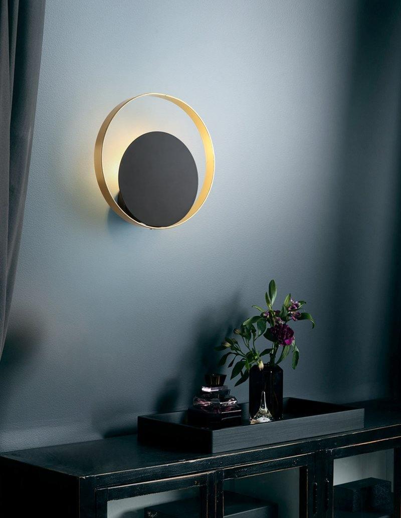 Erliren Modern Minimalist Circle Wall Lamp - Letslighting