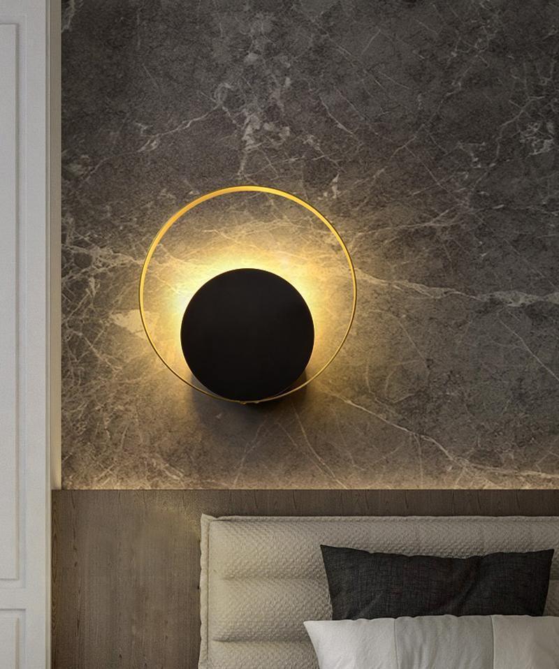 Erliren Modern Minimalist Circle Wall Lamp - Letslighting