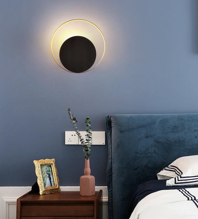 Erliren Modern Minimalist Circle Wall Lamp - Letslighting