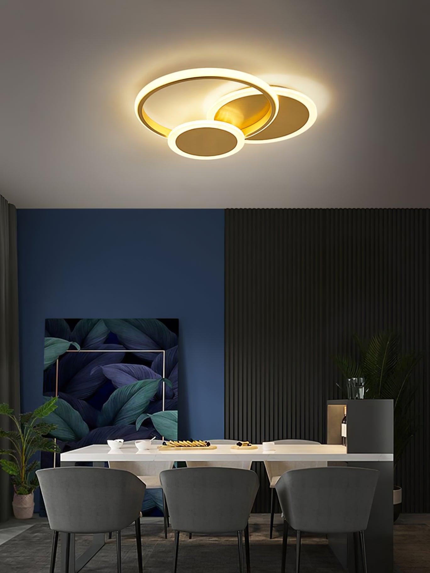 Veraee Art Circles LED Ceiling Light - Letslighting