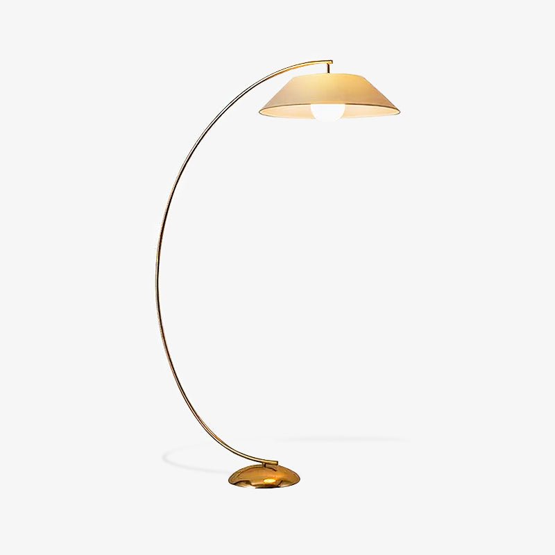 Varnan Steel Fabric Floor Lamp - Letslighting