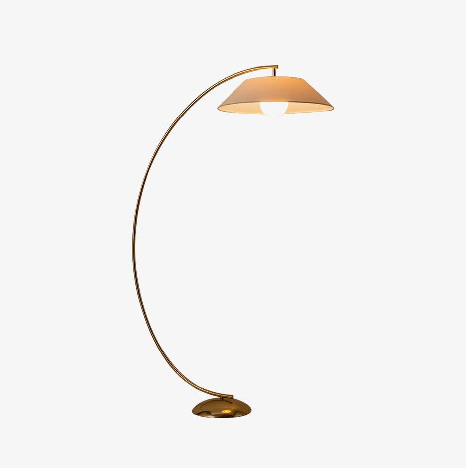 Varnan Steel Fabric Floor Lamp - Letslighting