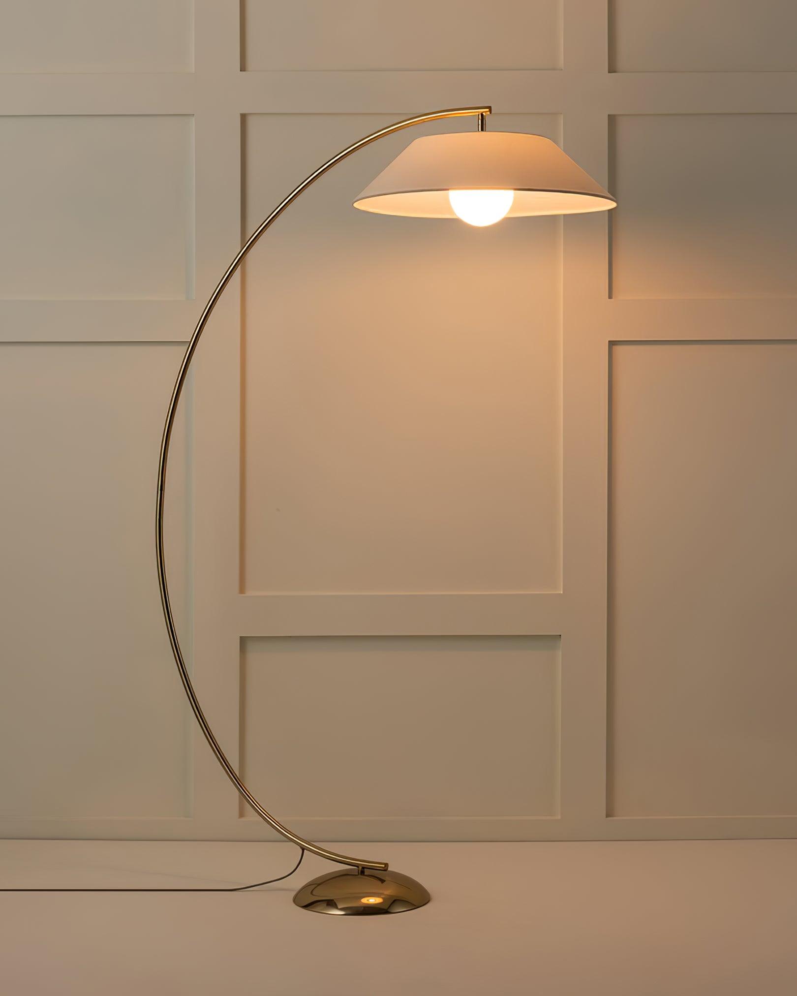 Varnan Steel Fabric Floor Lamp - Letslighting