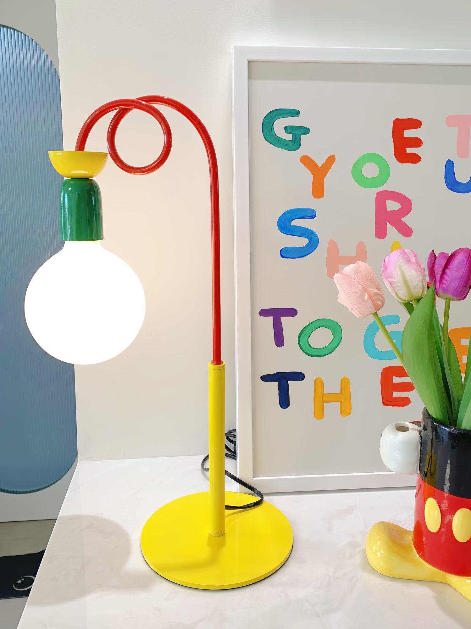 Trilo Glass Playful Table Lamp - Letslighting