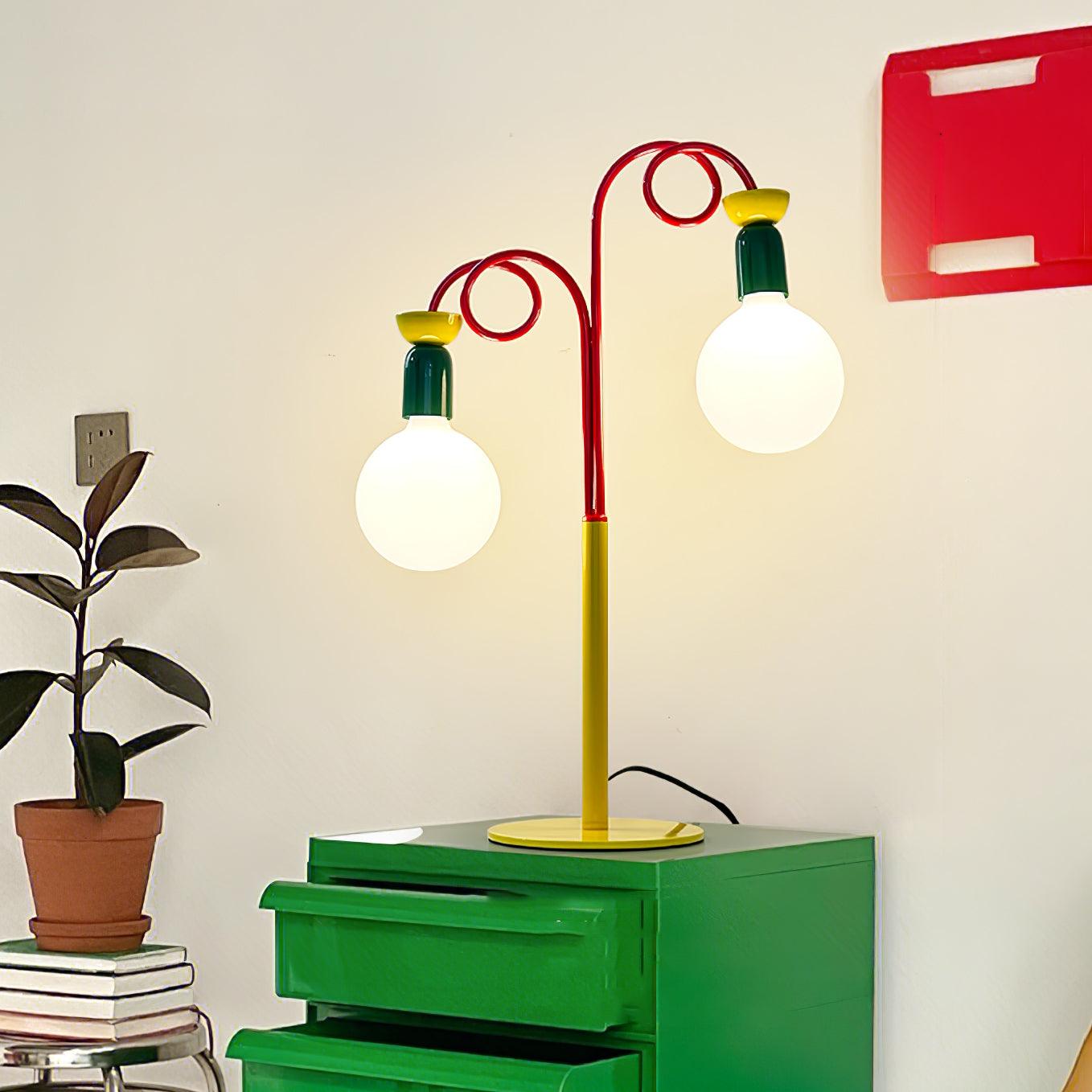 Trilo Glass Playful Table Lamp - Letslighting