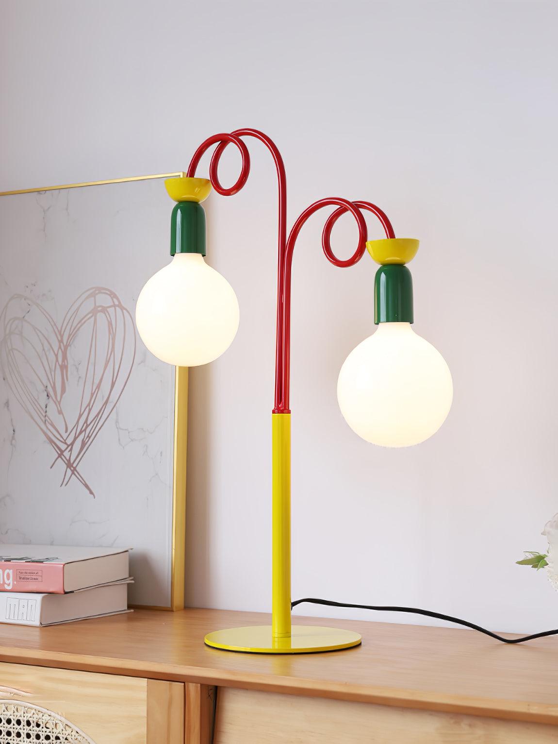 Trilo Glass Playful Table Lamp - Letslighting