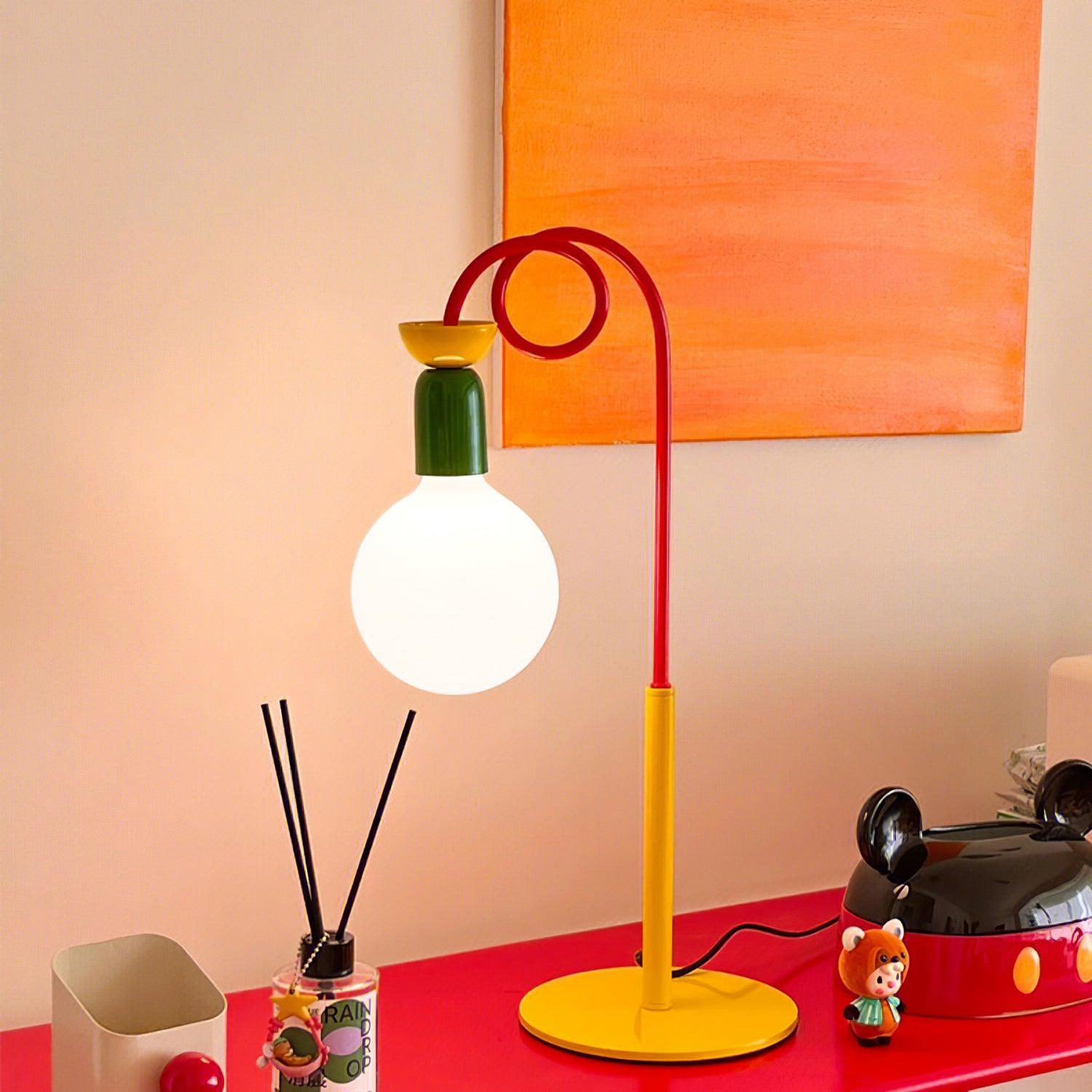 Trilo Glass Playful Table Lamp - Letslighting