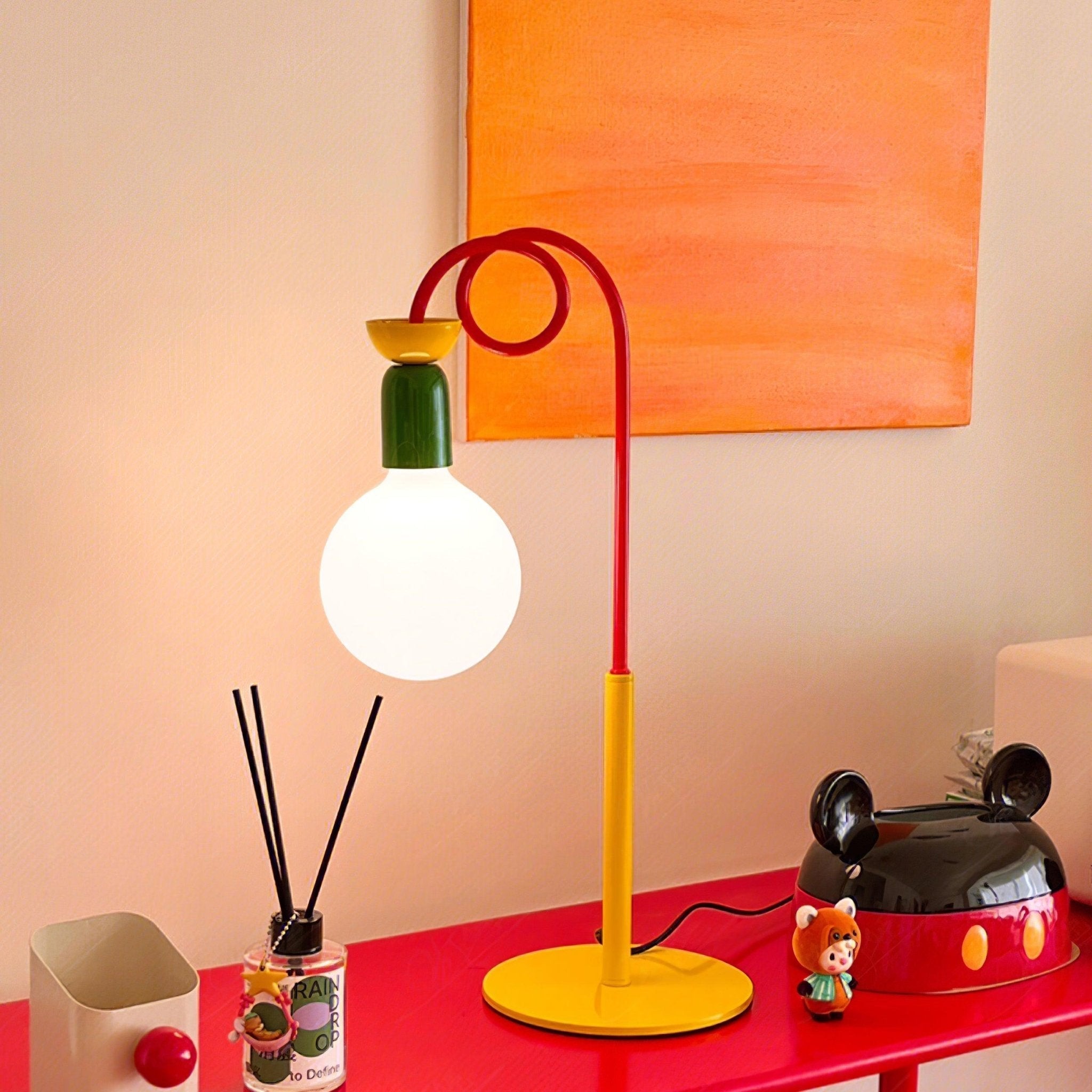 Trilo Glass Playful Table Lamp - Letslighting