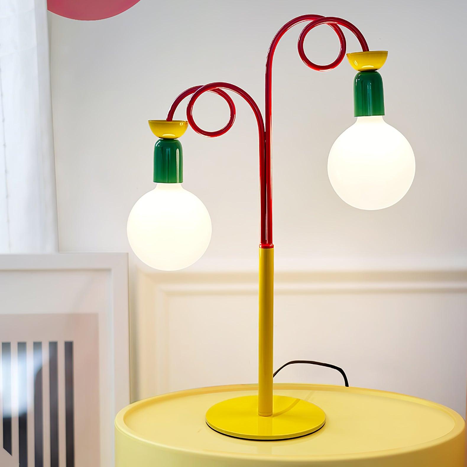 Trilo Glass Playful Table Lamp - Letslighting
