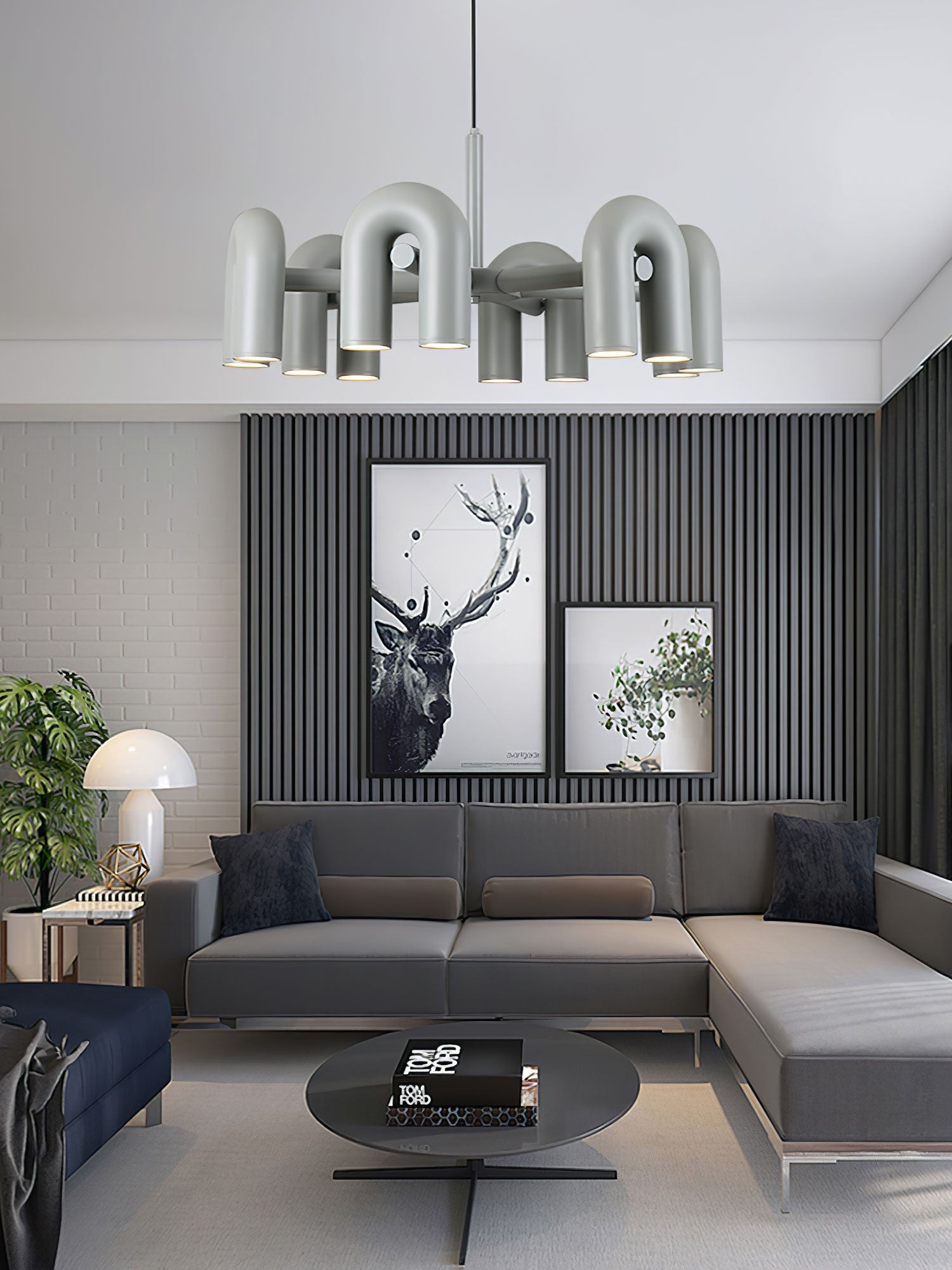 Lustra Chandelier Cirkus U Shape - Letslighting