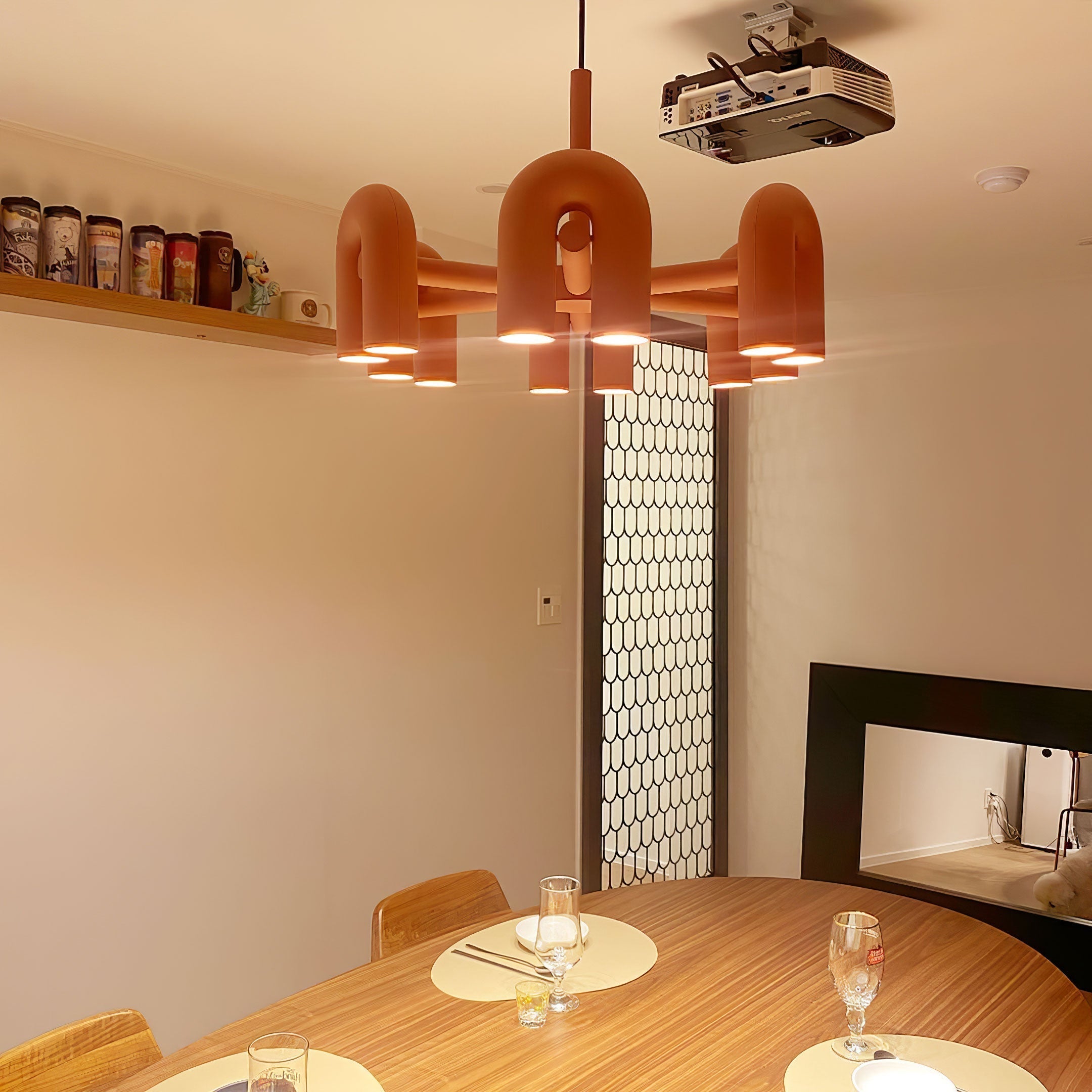 Lustra Chandelier Cirkus U Shape - Letslighting