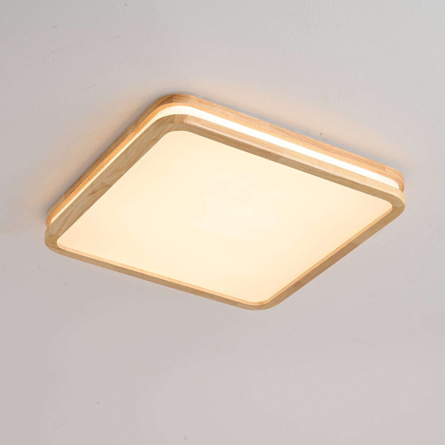 Nysilos Modern Minimalist Wood Ceiling Light - Letslighting