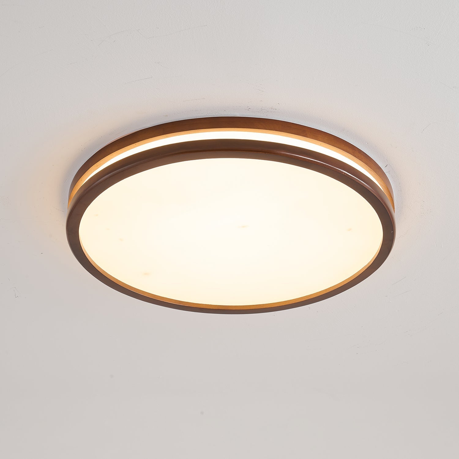 Nysilos Modern Minimalist Wood Ceiling Light - Letslighting