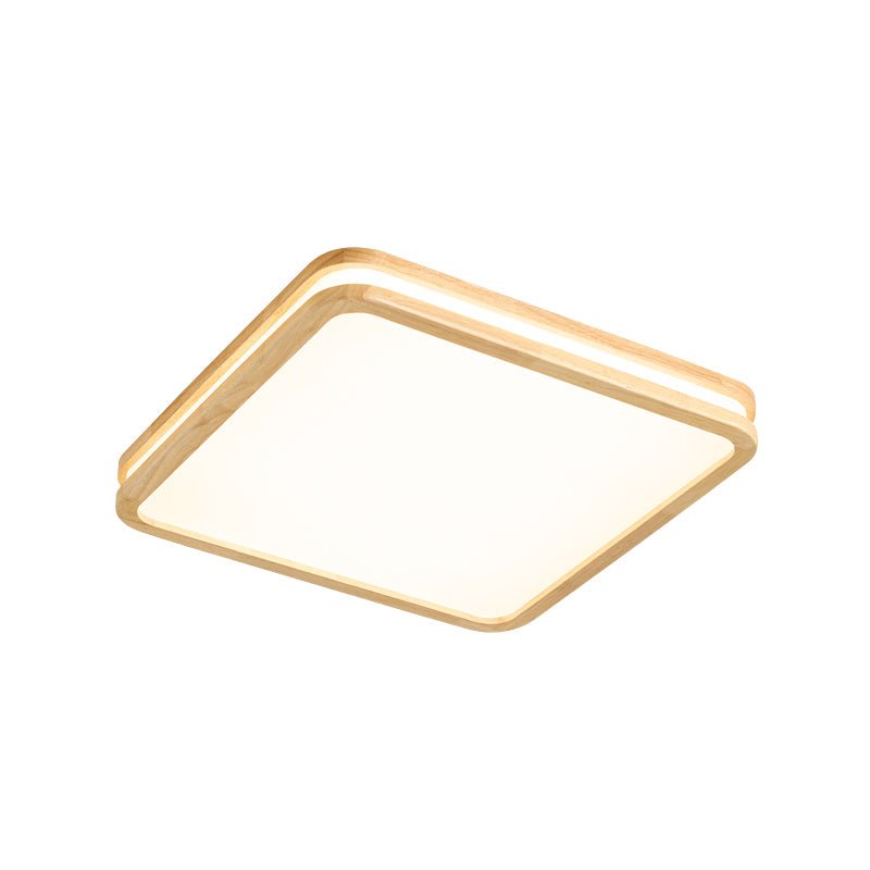 Nysilos Modern Minimalist Wood Ceiling Light - Letslighting