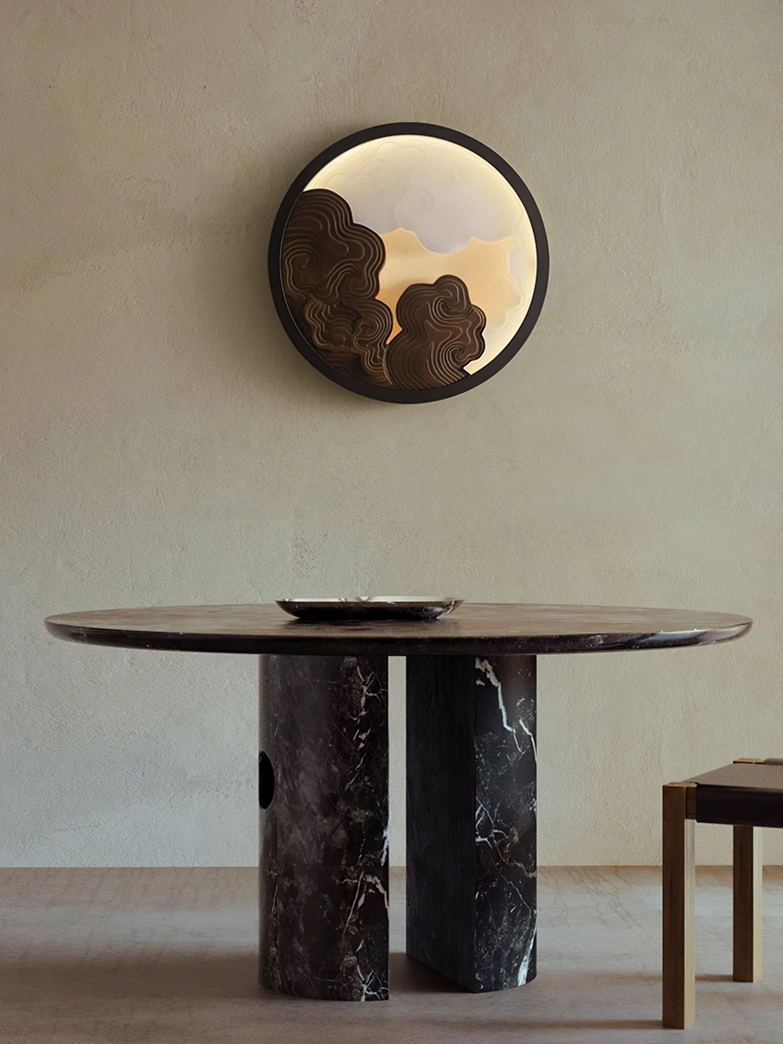 Cirrus Modern Wood & Acrylic Wall Light
