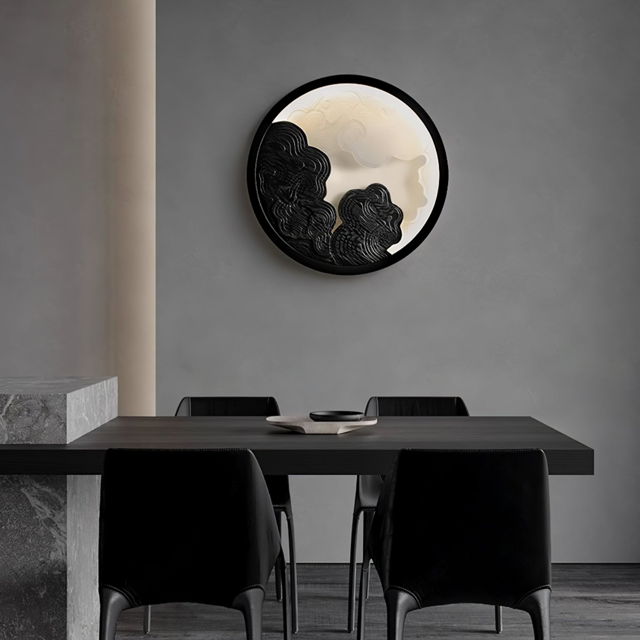 Cirrus Modern Wood & Acrylic Wall Light