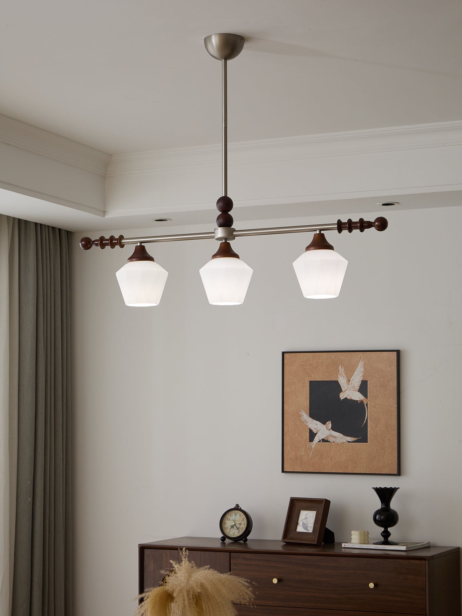 Vosole Traditional Elegance Vintage Wood Chandelier - Letslighting